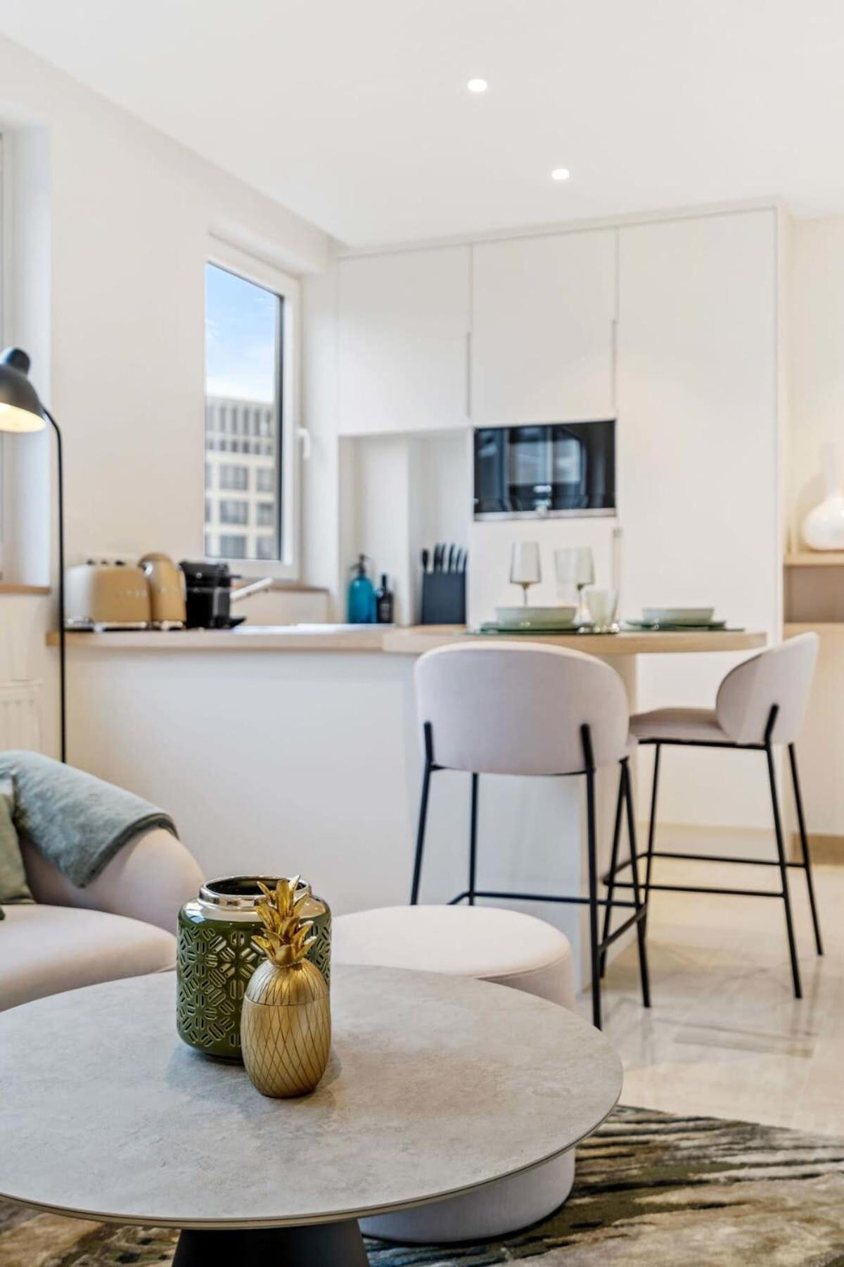 Modern Studio With King Bed, Walk To Attractions 卢森堡 外观 照片